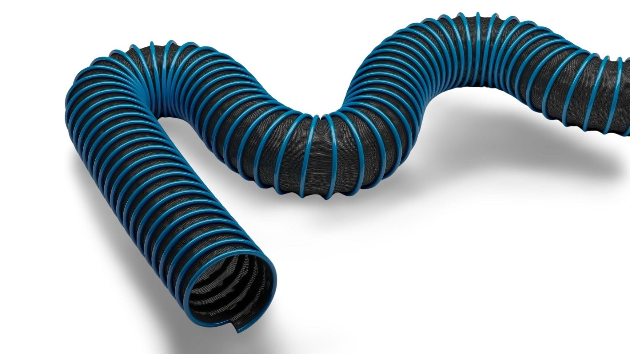 Carflex 200 neoprene-coated vehicle exhaust extraction hose — very flexible, to 200°C