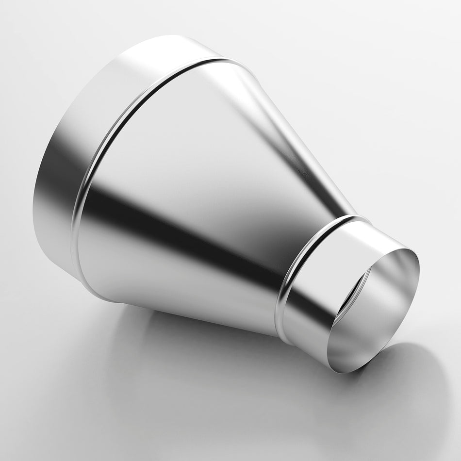 Galvanised symmetrical hose reducer — additional view