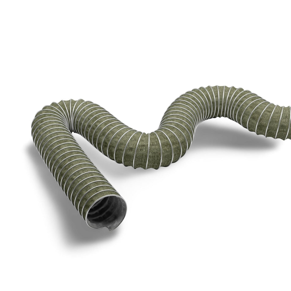 Master-Clip CAR glass-fabric high-temperature hose — to 300°C, peak 350°C