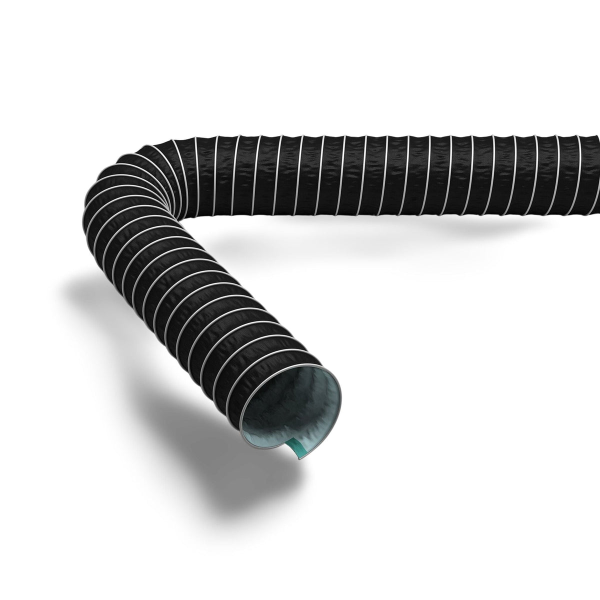 Master-Clip PTFE H SS multi-layer PTFE hose with stainless-steel helix — to 175°C