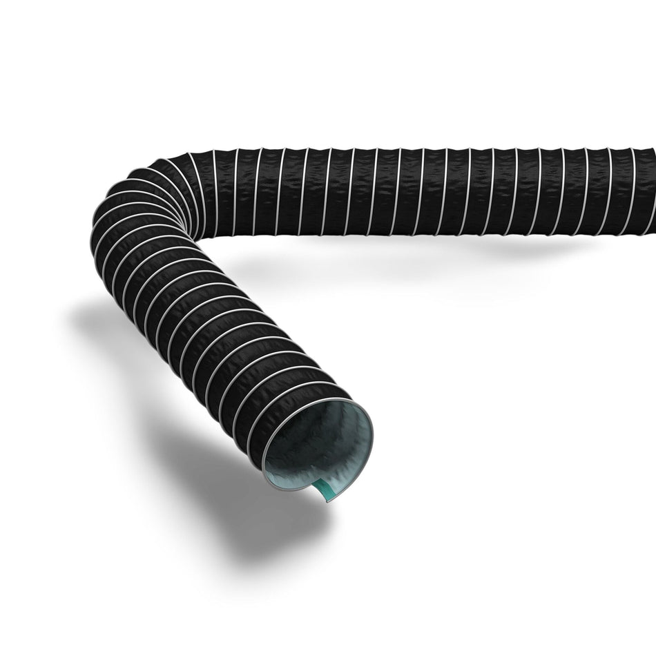 Master-Clip PTFE H SS multi-layer PTFE hose with stainless-steel helix — to 175°C