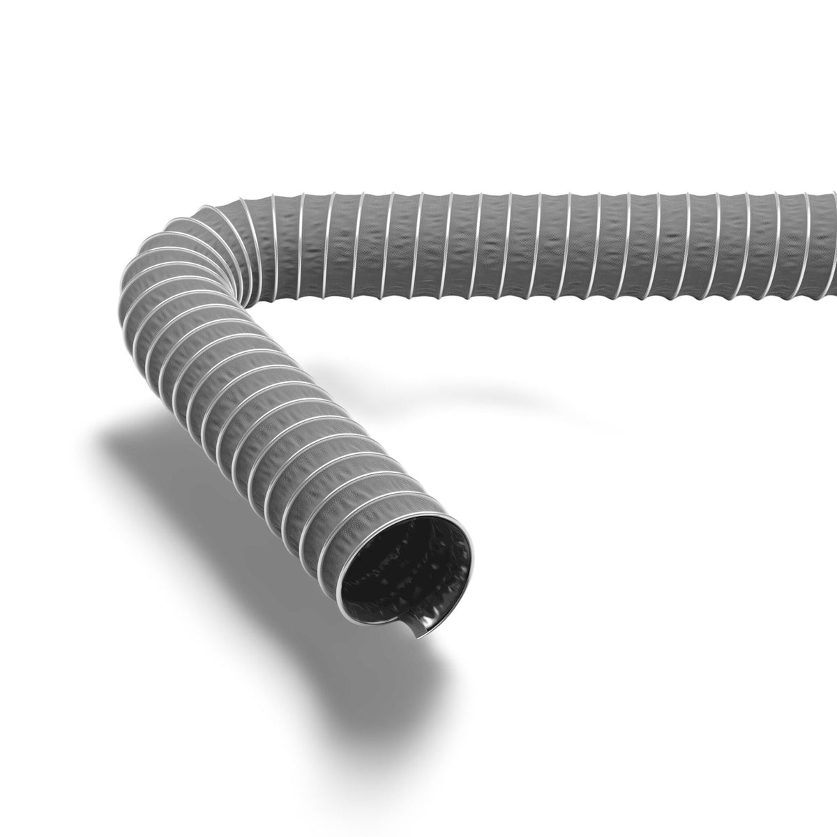 Master-Clip PTFE S EL SS electroconductive PTFE hose with stainless-steel helix — ATEX, to 250°C