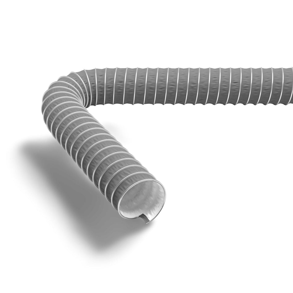 Master-Clip PTFE S SS multi-layer PTFE hose with stainless-steel helix — to 250°C