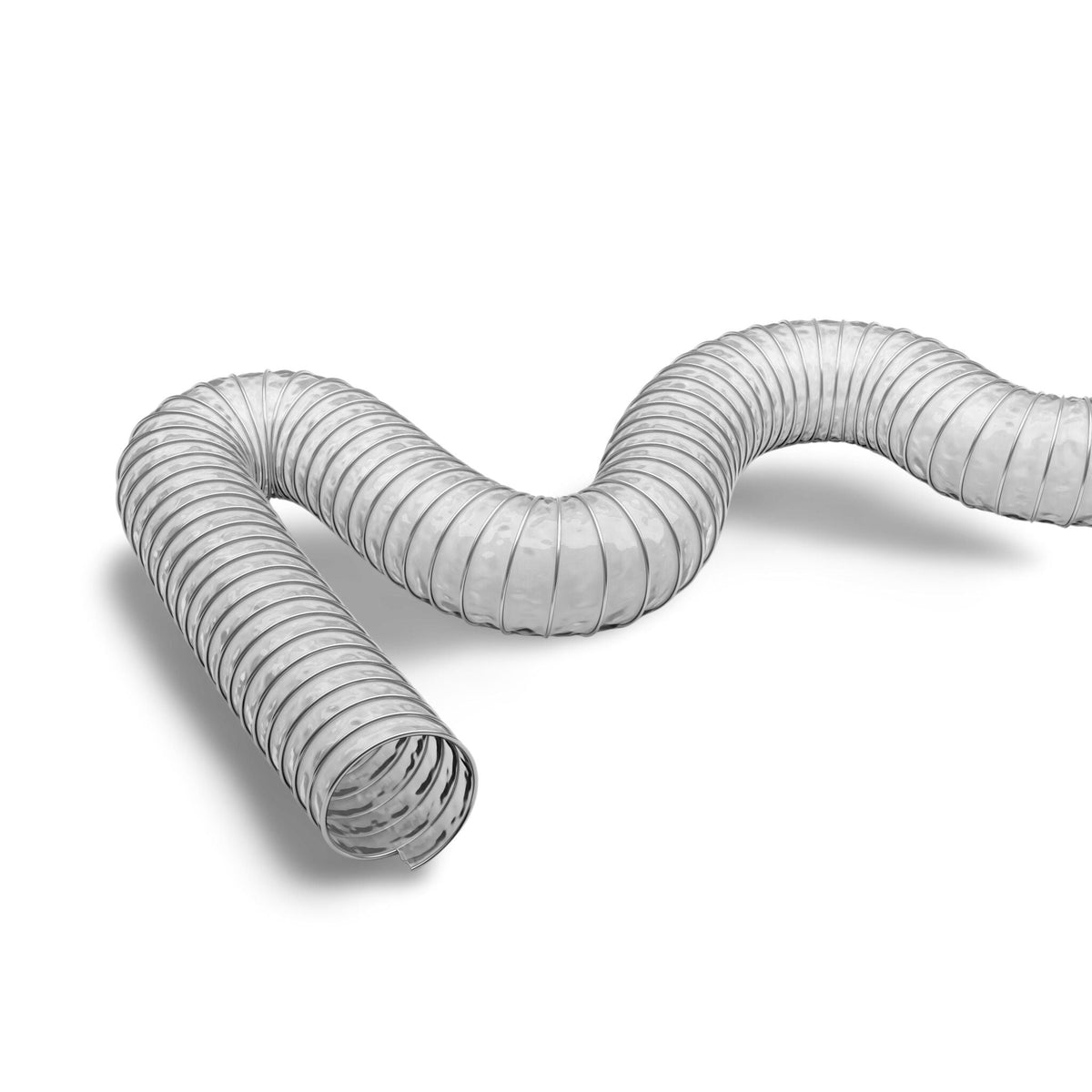 Master-Clip PUR PU film spiral hose — very flexible, transparent, cold-resistant, to 90°C