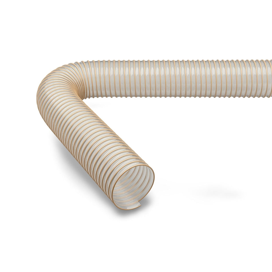 Master-PUR H Trivolution polyurethane suction and delivery hose — medium-duty, antistatic, flame-retardant ducting