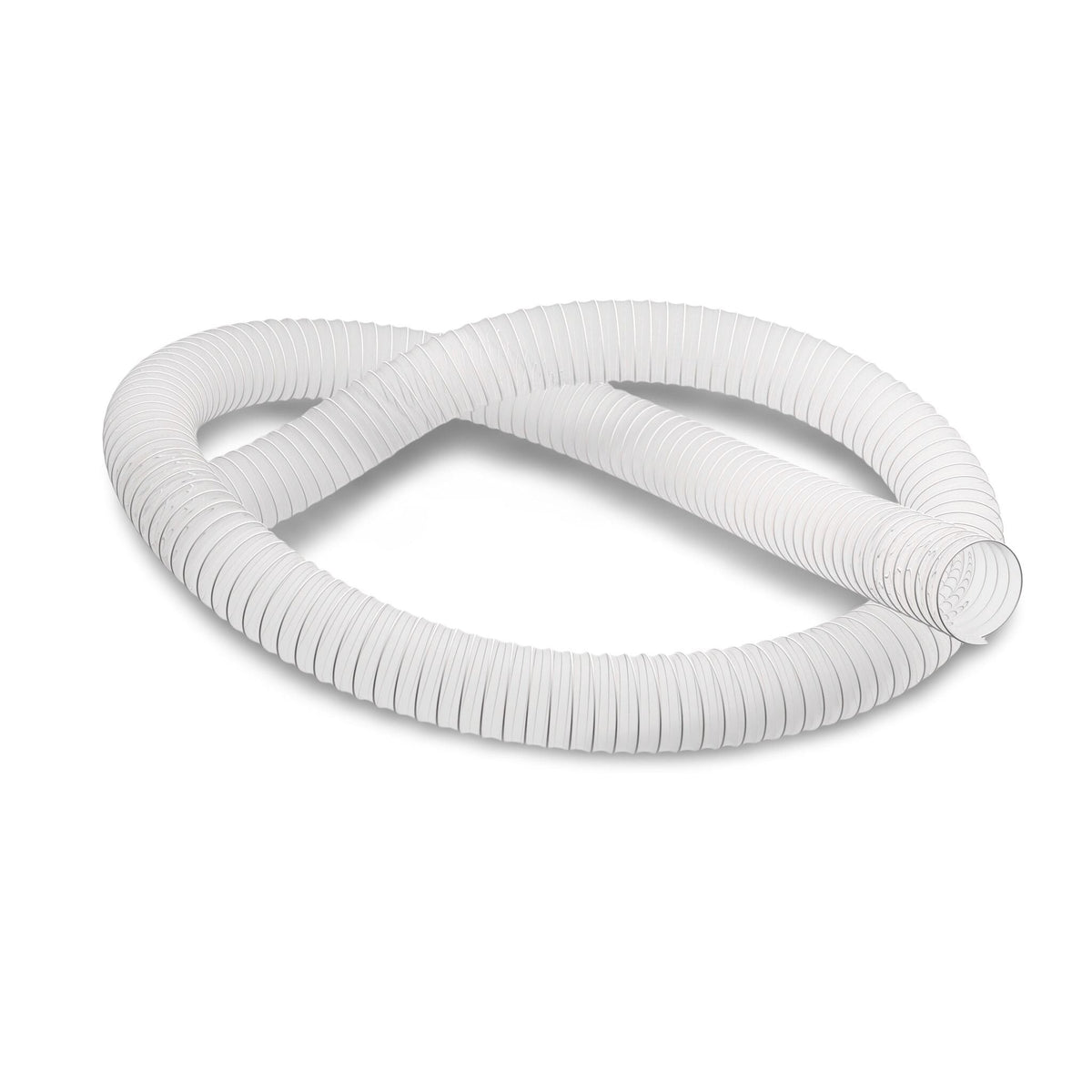 Master PUR LF Food polyurethane food-grade suction hose — light-duty, FDA and EU 10/2011, clear