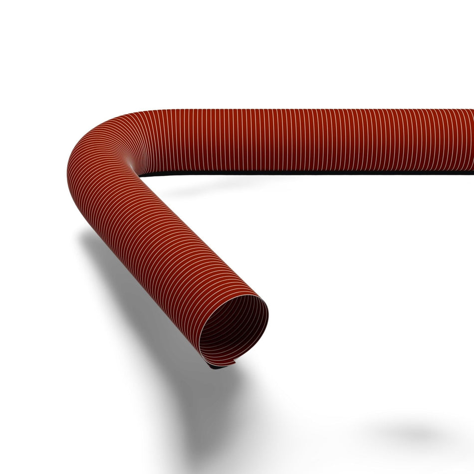 Master-SIL 1 silicone glass-fabric spiral hose — very flexible, kink-proof, to 250°C, peak 300°C