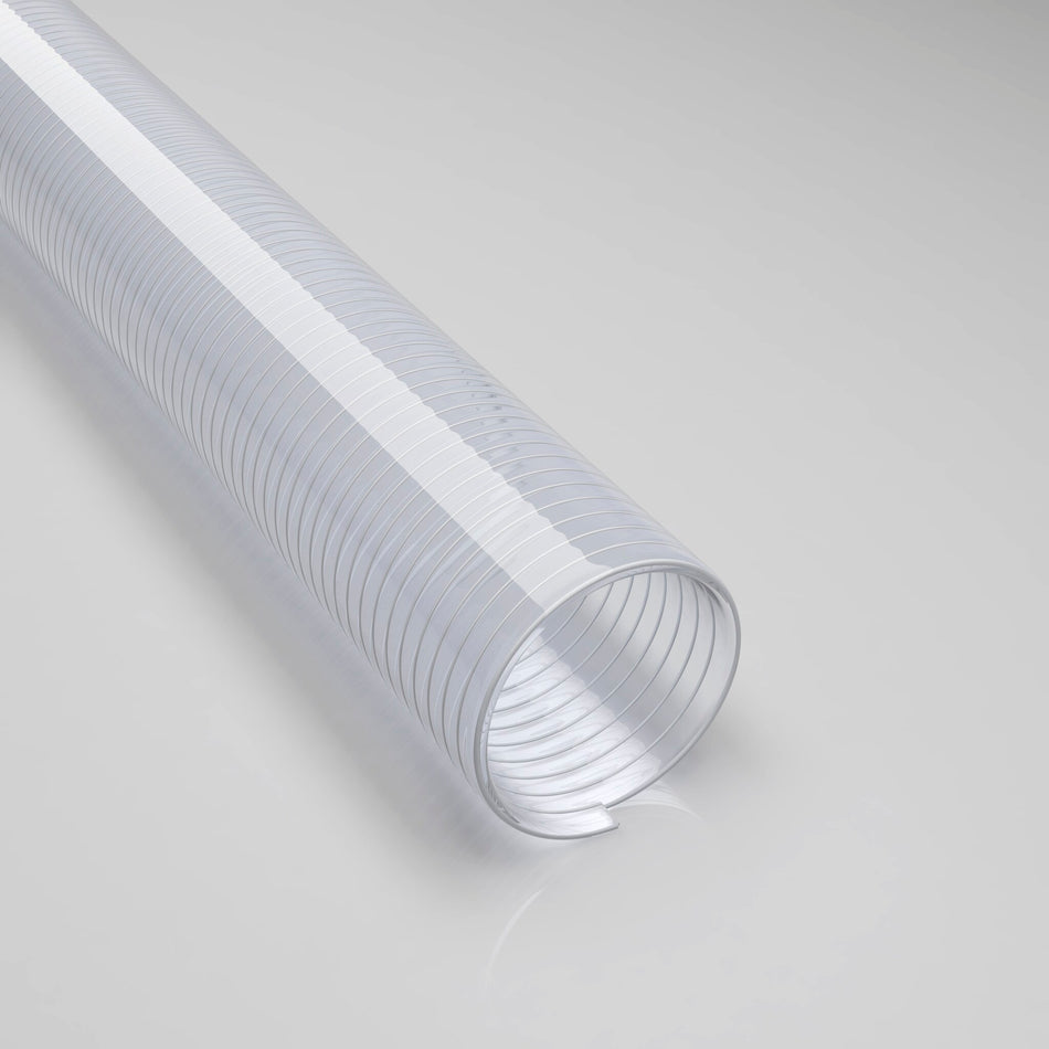 Polderflex PVC clear steel-wire suction hose — additional view