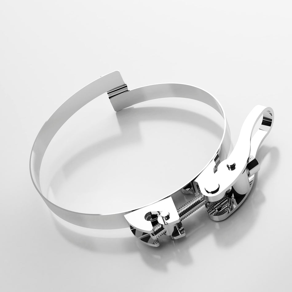 Quick-action stainless-steel hose clamp — additional view