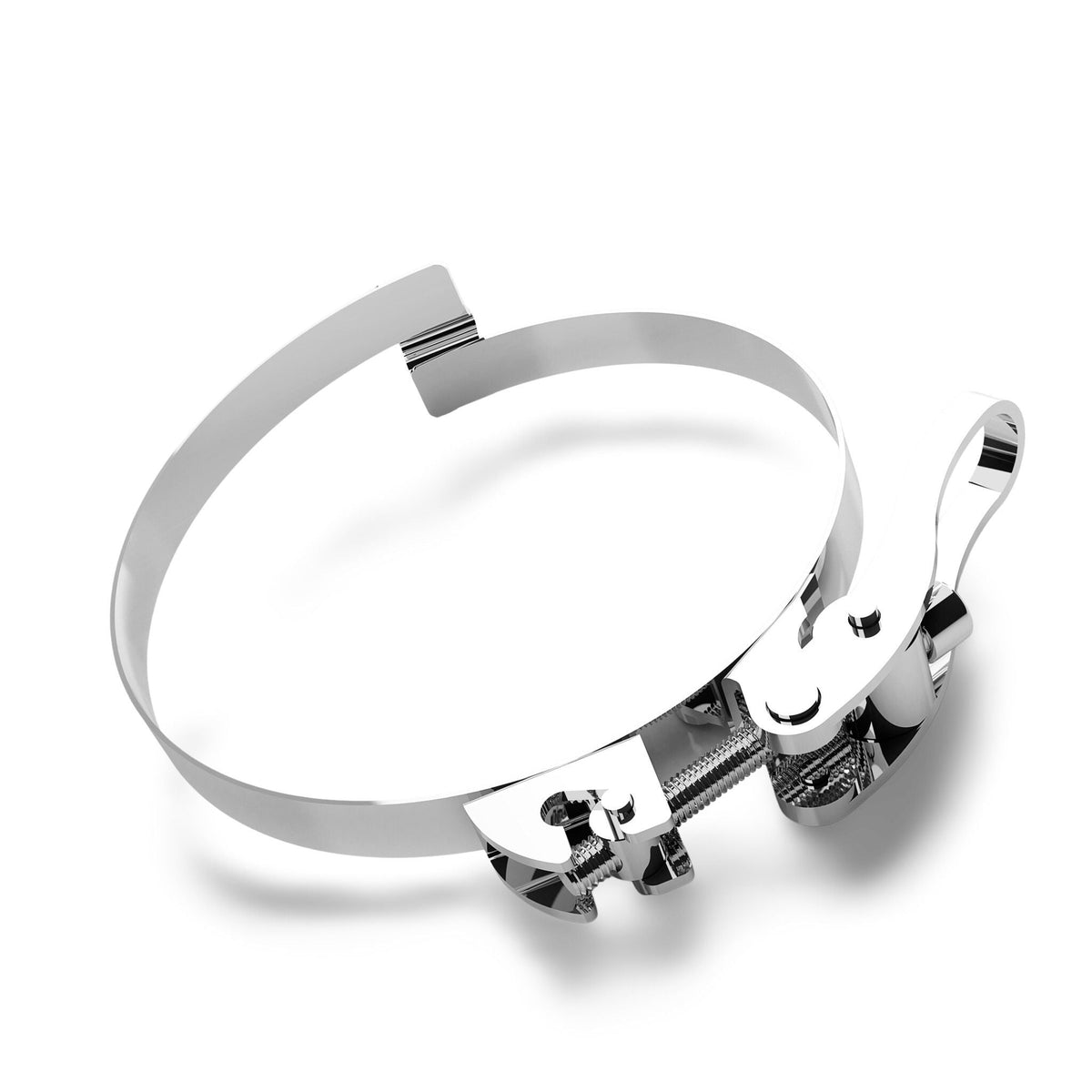 Quick-action stainless-steel Clip-Grip hose clamp — quick-release for clip-profile spiral hose